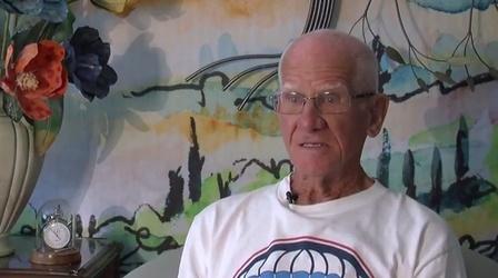 Video thumbnail: PBS NewsHour D-Day veteran recalls moment he jumped over Normandy