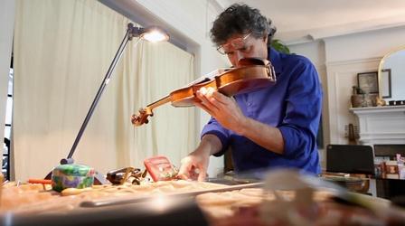 Video thumbnail: PBS NewsHour Violinmaker uses CT scans, 3D lasers to hone craft