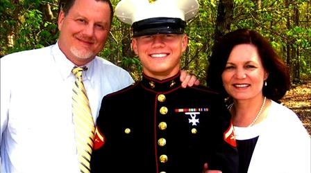 Video thumbnail: PBS NewsHour Medal of Honor awarded for marine’s selfless action