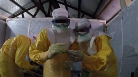 Video thumbnail: PBS NewsHour Fear works against health workers trying to contain Ebola