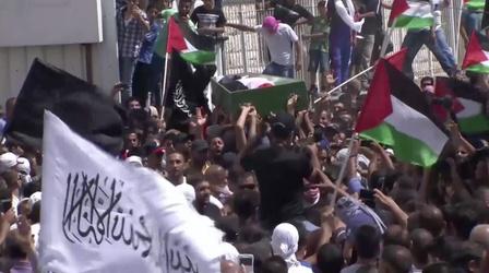 Video thumbnail: PBS NewsHour Tensions, protests escalate in Israel following teen deaths