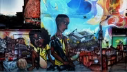 Graffiti artists in Brazil combat violence against women