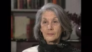 Nobel-winning South African author Nadine Gordimer in 1987