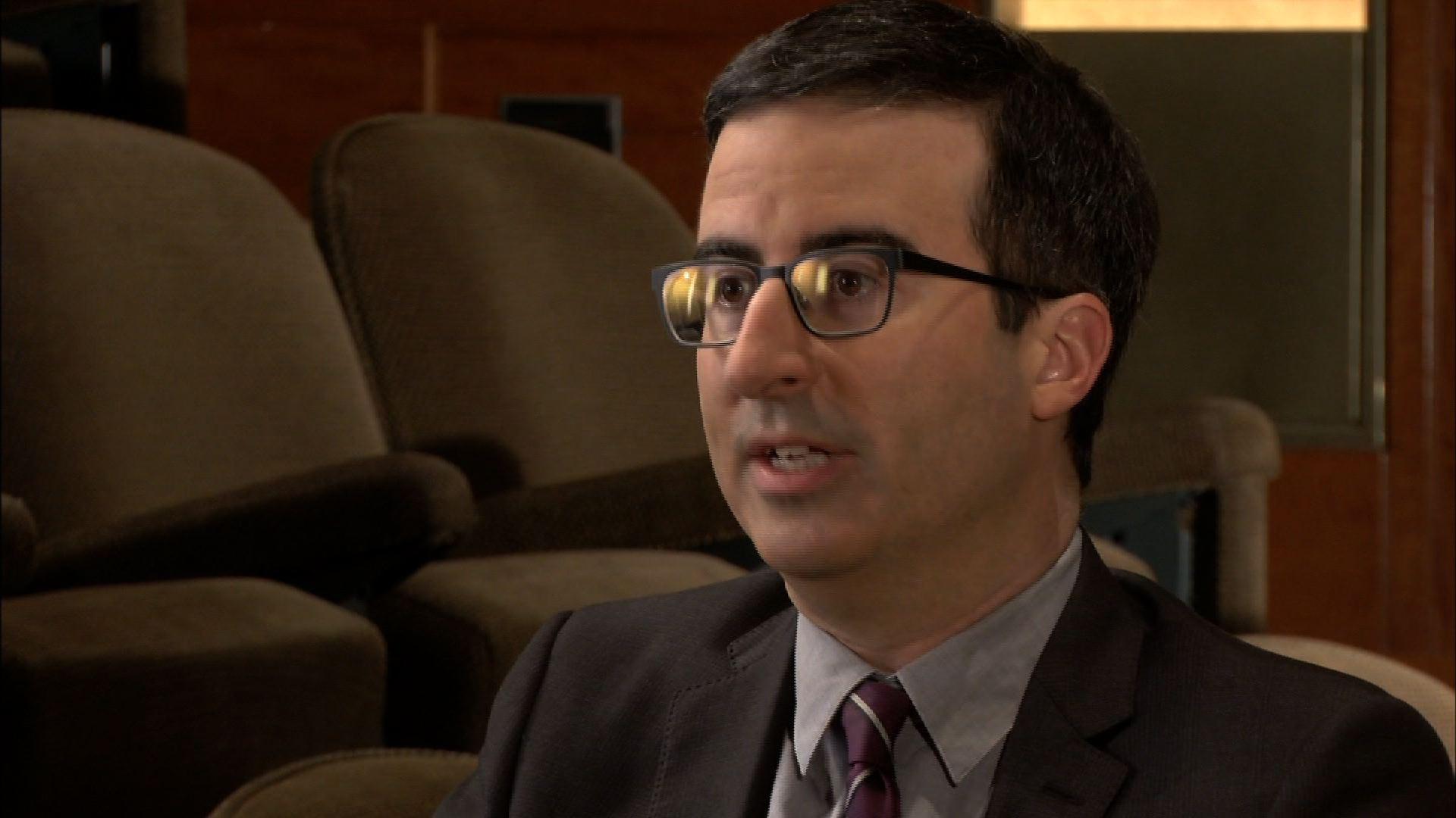 Comedian John Oliver on making fun of serious news