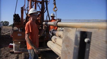 Video thumbnail: PBS NewsHour Drilling underground to quench California’s thirst