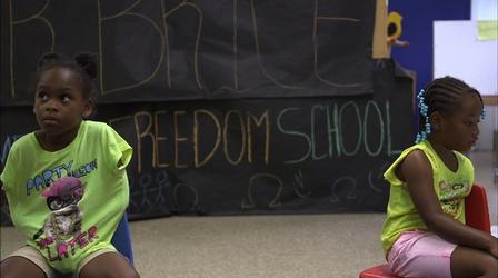 Video thumbnail: PBS NewsHour Need persists for new generation of Freedom Schools
