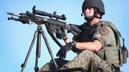 Video thumbnail: PBS NewsHour Why military equipment is in the hands of local police