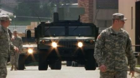 Video thumbnail: PBS NewsHour Missouri National Guard arrives in Ferguson to quell unrest