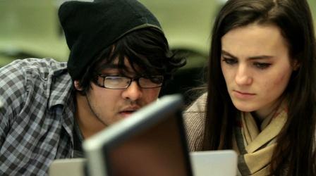 Video thumbnail: PBS NewsHour Can online courses replace a campus education?
