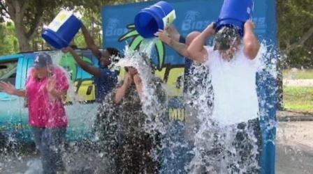 Video thumbnail: PBS NewsHour How will ALS ice bucket challenge money be spent?