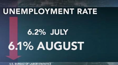 Video thumbnail: PBS NewsHour U.S. unemployment decrease reflects more workforce dropouts