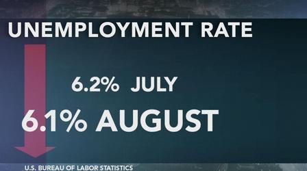 Video thumbnail: PBS NewsHour U.S. unemployment decrease reflects more workforce dropouts