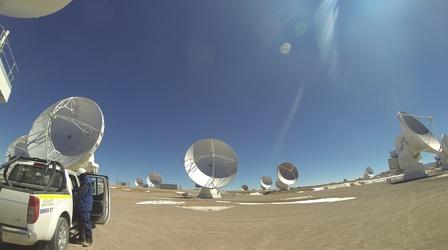 Video thumbnail: PBS NewsHour Ascent to ALMA's high site