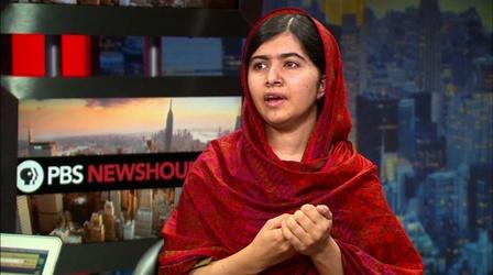 Video thumbnail: PBS NewsHour Malala explains why she risked death for girls’ education