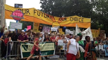 Video thumbnail: PBS NewsHour People's Climate March turnout shows people want action