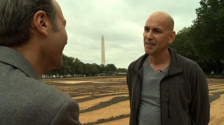 Video thumbnail: PBS NewsHour Jorge Rodriguez-Gerada on issues of race in his art