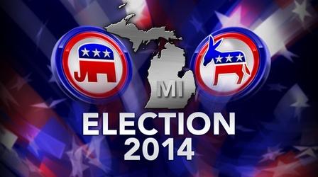 Video thumbnail: PBS NewsHour Economic uncertainty haunts Mich. governor’s re-election bid