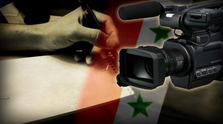 Video thumbnail: PBS NewsHour The obstacles and dangers of reporting on Syria
