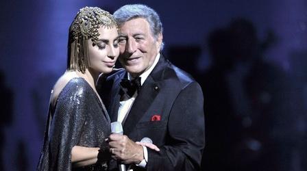 Video thumbnail: PBS NewsHour Tony Bennett goes Gaga on ‘Cheek to Cheek’
