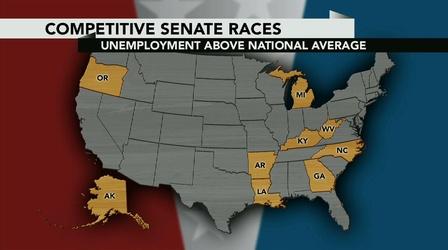 Video thumbnail: PBS NewsHour Why aren’t voters embracing the economic upswing?
