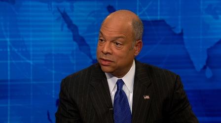 Video thumbnail: PBS NewsHour Jeh Johnson 'fully confident' in immigration action legality