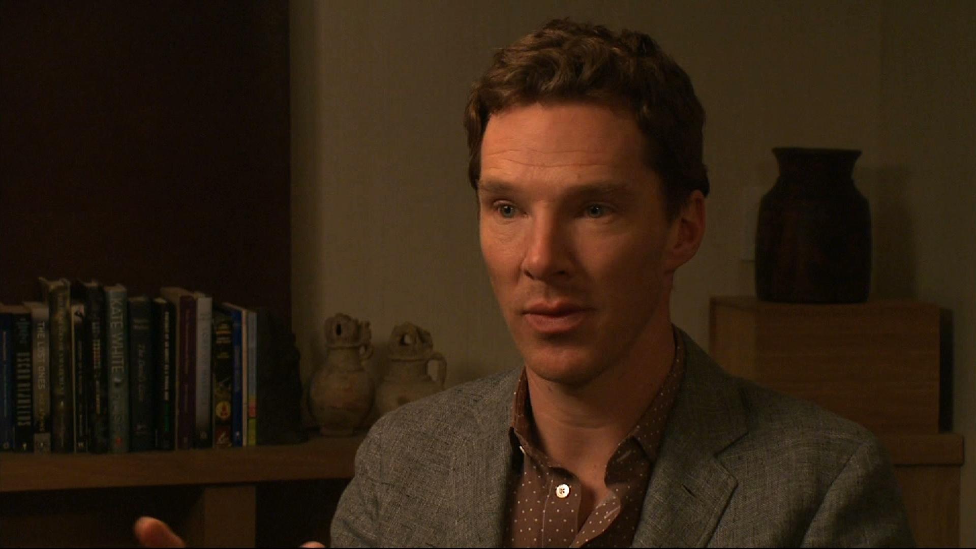 Benedict Cumberbatch on PBS NewsHour