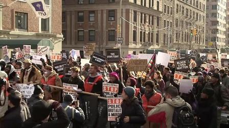 Video thumbnail: PBS NewsHour Former NYPD officers talk police-minority relations