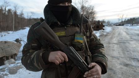 Video thumbnail: PBS NewsHour Despite ceasefire, military conflict escalates in Ukraine
