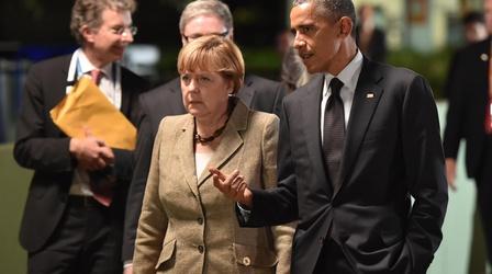 Video thumbnail: PBS NewsHour U.S. unity with Europe vital to pressuring Russia on Ukraine