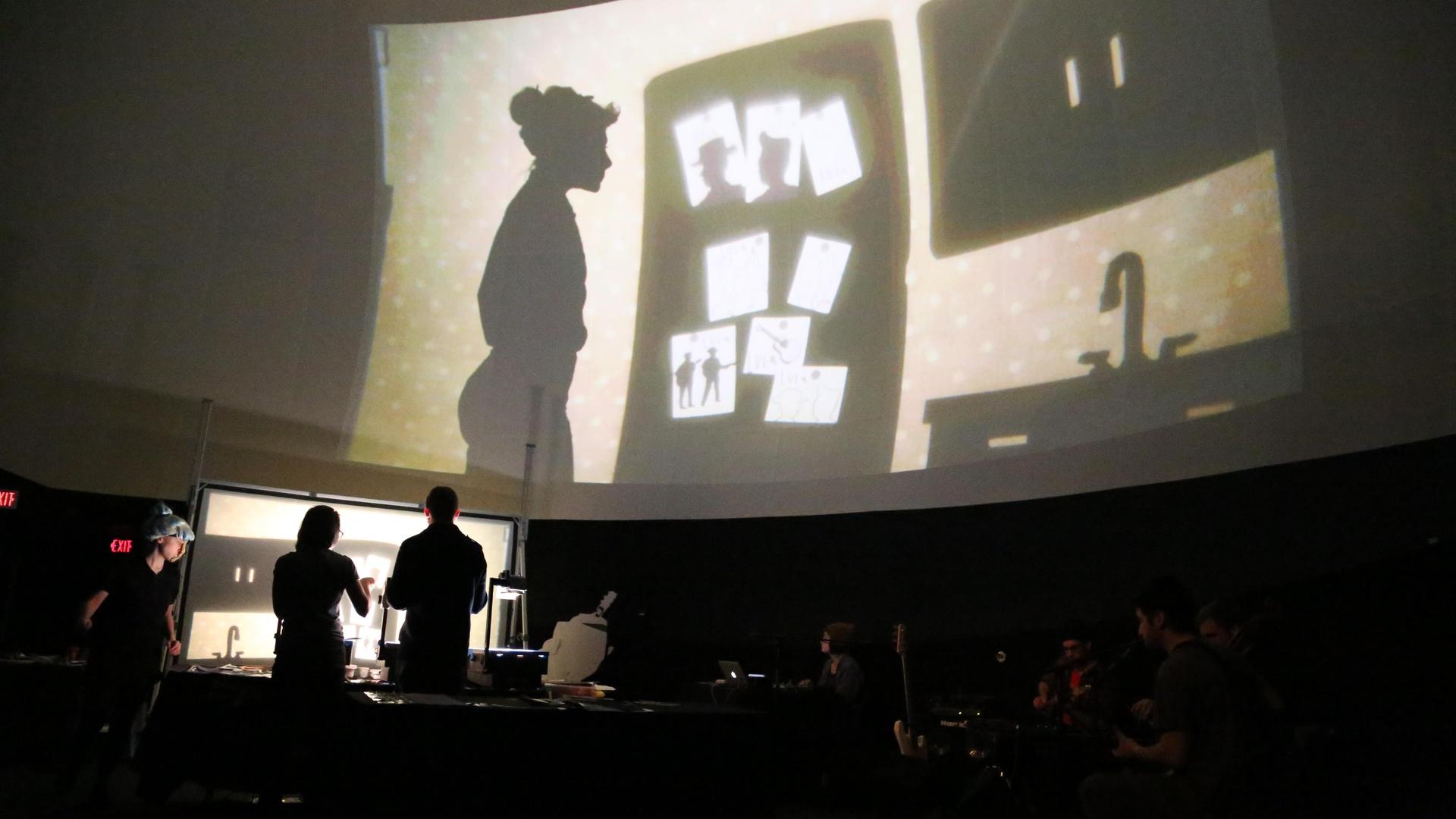 Creating live cinema with puppets and shadow | PBS NewsHour | THIRTEEN ...