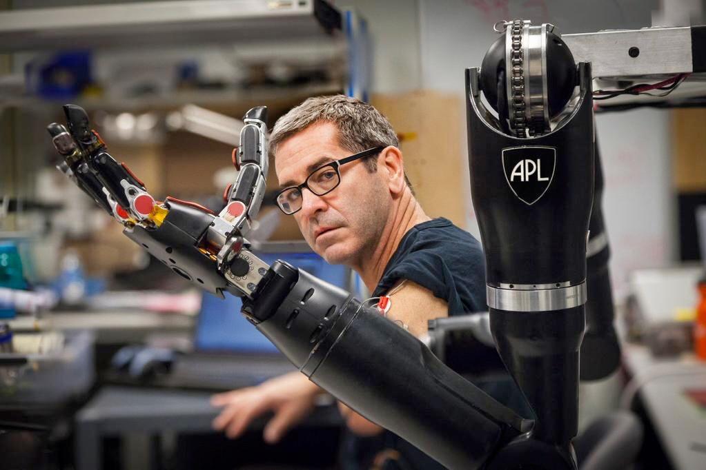 Testing out robotic arms of the future
