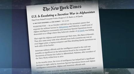 Video thumbnail: PBS NewsHour Why have raids on al-Qaeda in Afghanistan intensified?