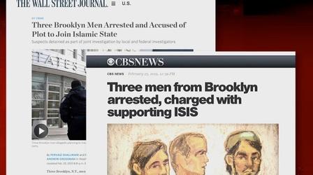 Video thumbnail: PBS NewsHour How the US tracks ISIS threats at home
