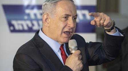 Video thumbnail: PBS NewsHour Will Netanyahu survive Tuesday's election?