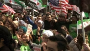 Syrian Americans rally against Assad, Islamic State