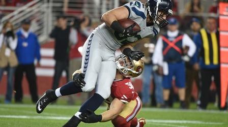 Video thumbnail: PBS NewsHour Can a helmet sensor help prevent brain trauma in athletes?