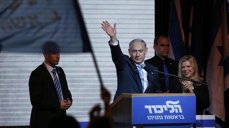 Video thumbnail: PBS NewsHour How Netanyahu was able to close the gap at the polls