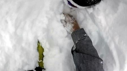Video thumbnail: PBS NewsHour An avalanche rescue caught on camera