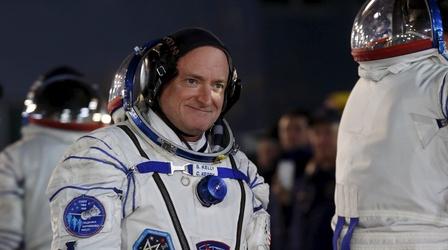 Video thumbnail: PBS NewsHour Scott Kelly sets out to break an American record in space