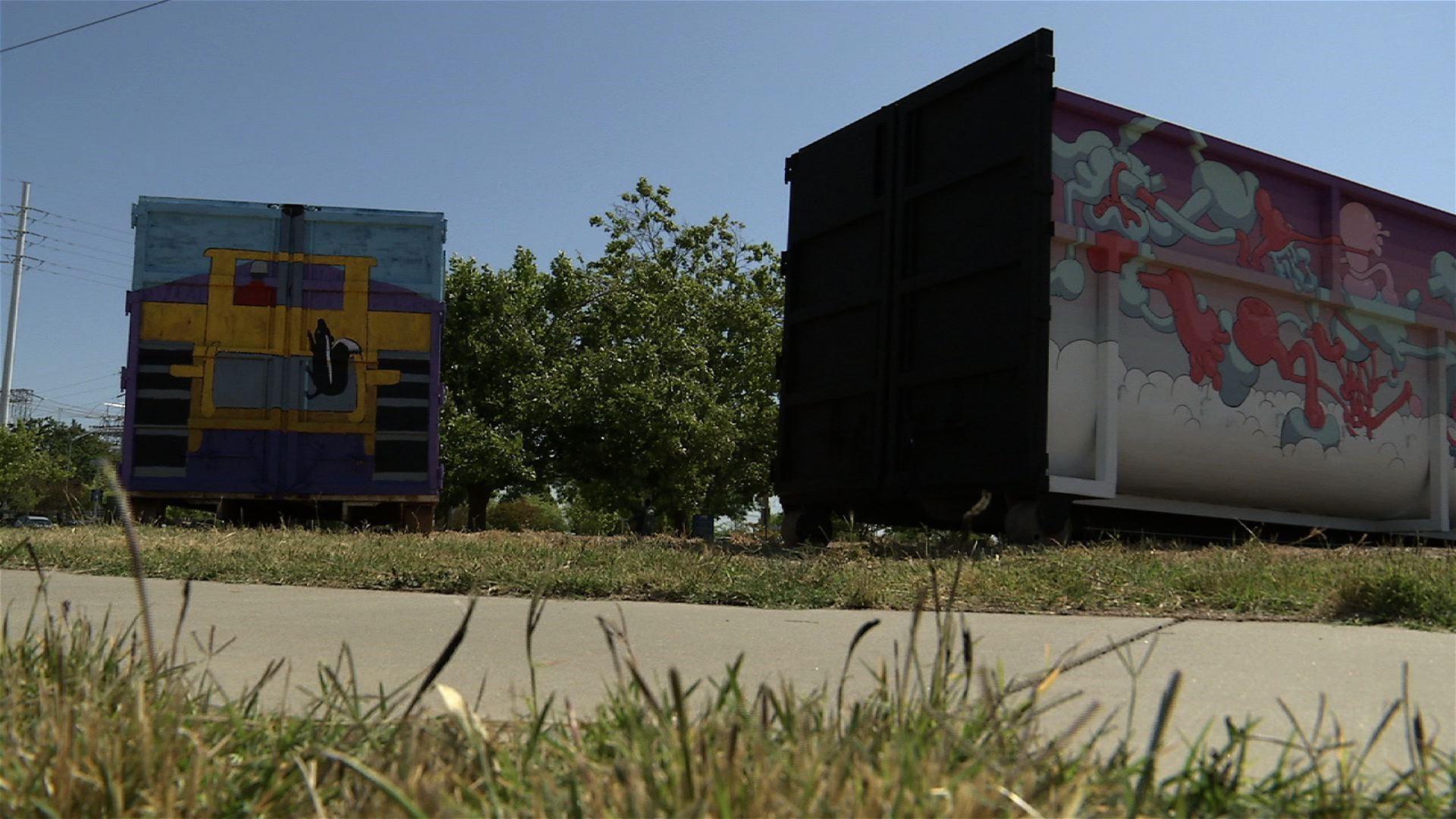 Rebranding Sacramento with artful dumpsters