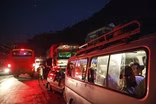 Traffic-choked road to Nepal earthquake epicenter slows aid