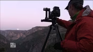 Photographers chase Yosemite’s rare moonlight rainbows