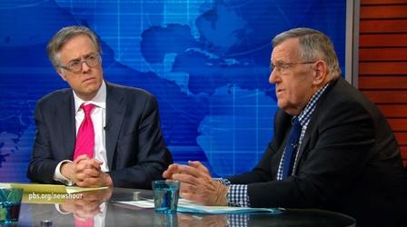Video thumbnail: PBS NewsHour Shields and Gerson on GOP’s Patriot Act rift