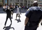 Protests simmer, but Cleveland calm after cop's acquittal