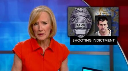 Video thumbnail: PBS NewsHour News Wrap: Former SC cop indicted for black suspect’s murder