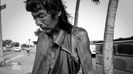Video thumbnail: PBS NewsHour Photographer uses camera to reconnect with homeless father