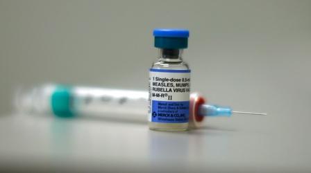 Video thumbnail: PBS NewsHour California public school vaccination mandate sparks debate