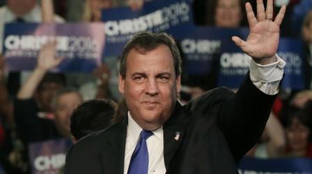 Video thumbnail: PBS NewsHour Chris Christie announces his candidacy for U.S. president