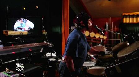 Video thumbnail: PBS NewsHour Grateful Dead’s Mickey Hart plays the rhythm of the universe