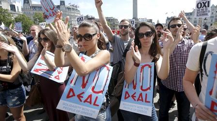 Video thumbnail: PBS NewsHour How is Greece likely to vote in austerity referendum?